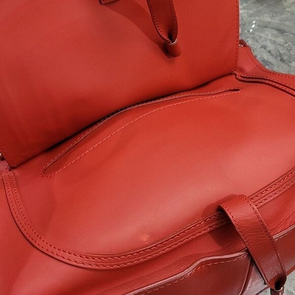 CHLOE MARCIE RED SATCHEL - Picture 10 of 16